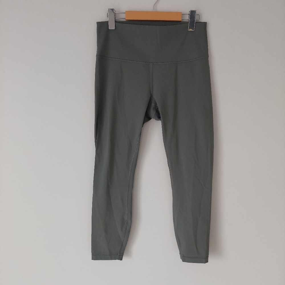 Lululemon Wunder Under High-Rise *Full-On Luxtreme Size 10 Dark Olive